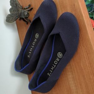 Shoes Rothy's navy blue